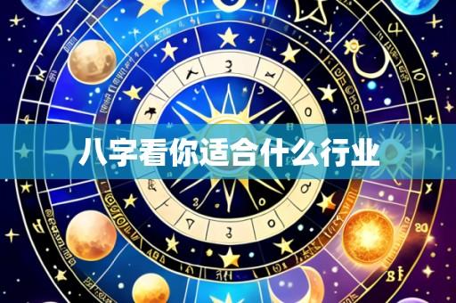 八字看你适合什么行业