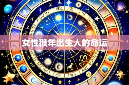 女性猴年出生人的命运