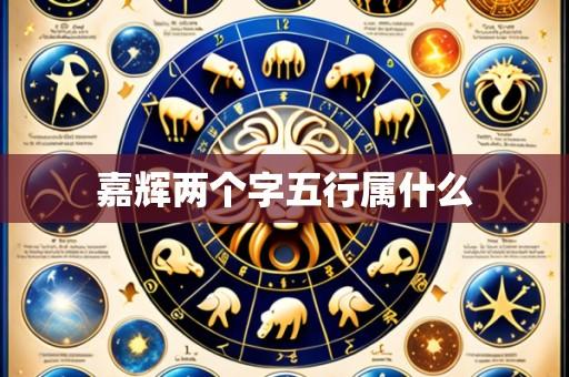 嘉辉两个字五行属什么