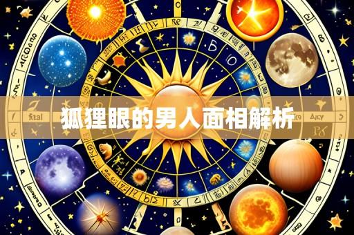 狐狸眼的男人面相解析
