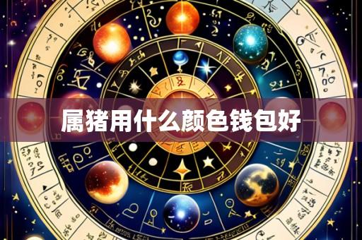 属猪用什么颜色钱包好