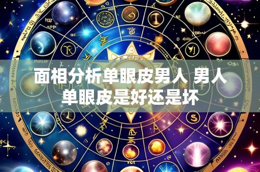 面相分析单眼皮男人 男人单眼皮是好还是坏