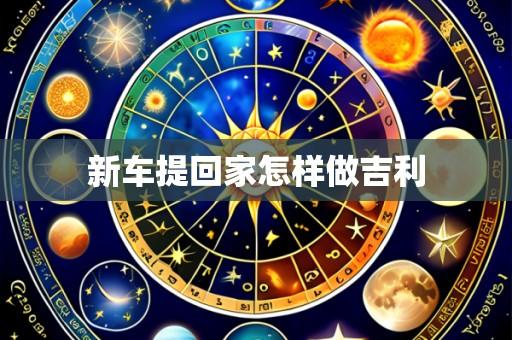 新车提回家怎样做吉利