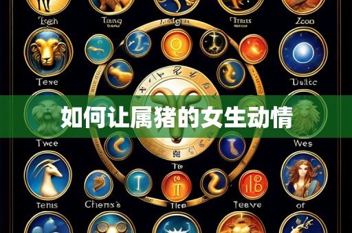 如何让属猪的女生动情