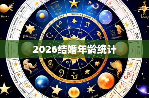 2026结婚年龄统计