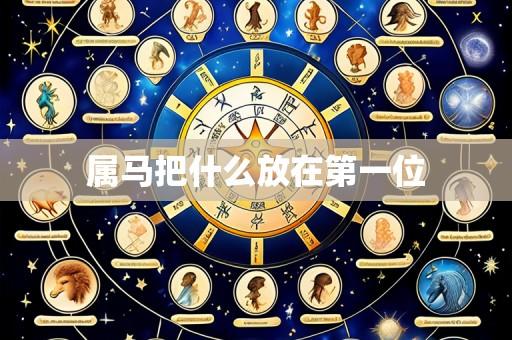 属马把什么放在第一位