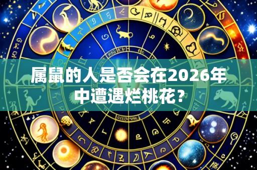 属鼠的人是否会在2026年中遭遇烂桃花？