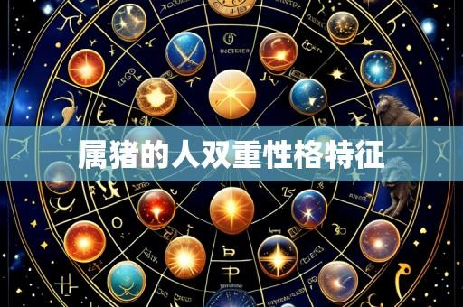 属猪的人双重性格特征