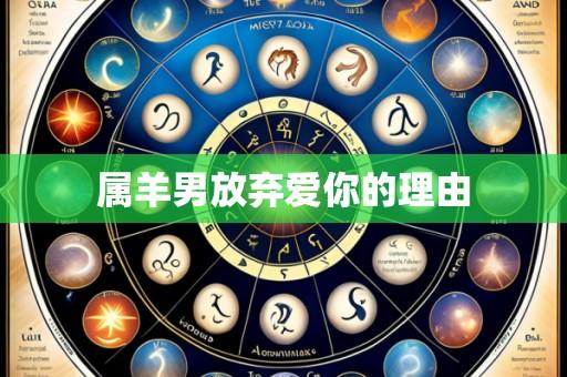 属羊男放弃爱你的理由
