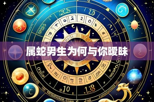 属蛇男生为何与你暧昧