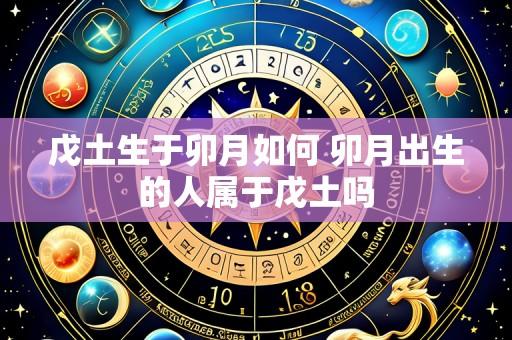 戊土生于卯月如何 卯月出生的人属于戊土吗