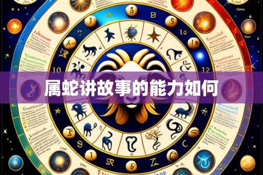 属蛇讲故事的能力如何