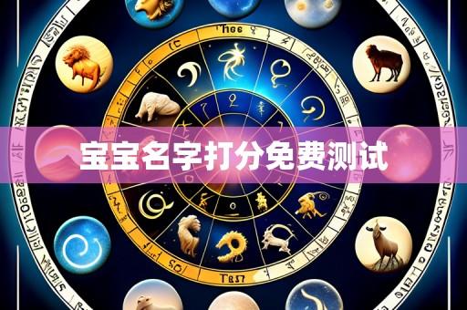 宝宝名字打分免费测试