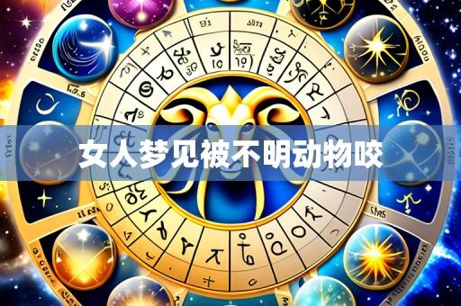 女人梦见被不明动物咬