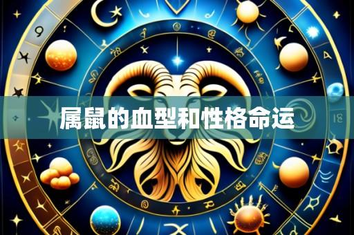 属鼠的血型和性格命运