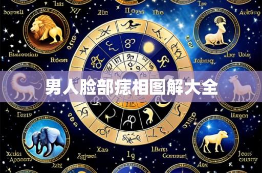男人脸部痣相图解大全