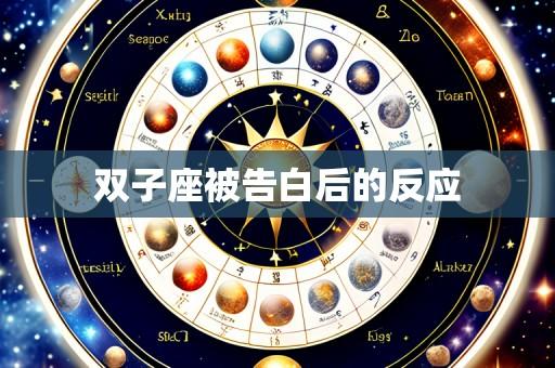 双子座被告白后的反应