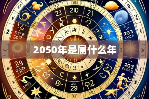 2050年是属什么年