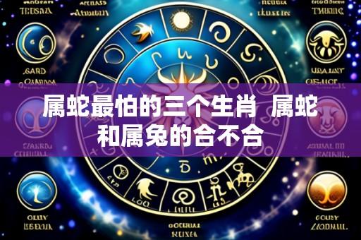 属蛇最怕的三个生肖 属蛇和属兔的合不合