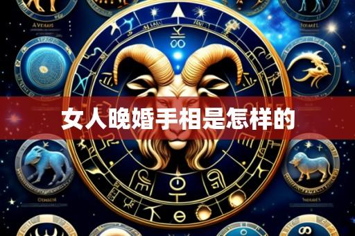 女人晚婚手相是怎样的
