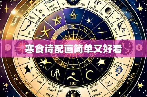 寒食诗配画简单又好看