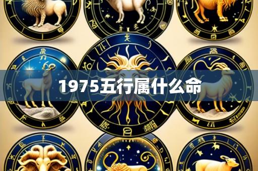 1975五行属什么命