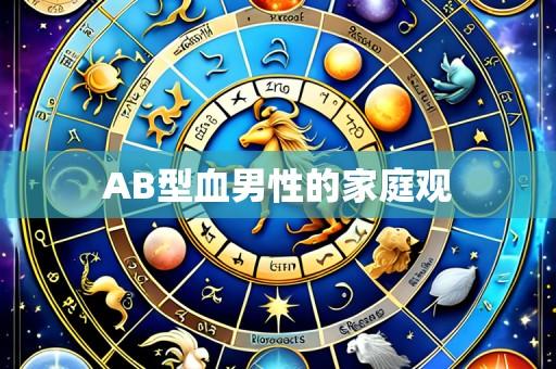AB型血男性的家庭观