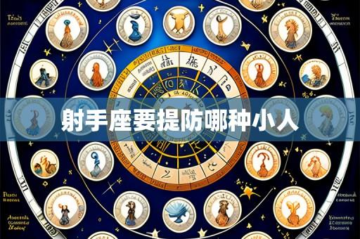 射手座要提防哪种小人