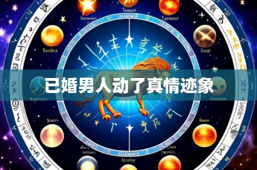 已婚男人动了真情迹象