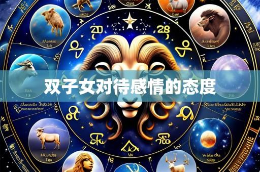 双子女对待感情的态度