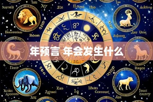 年预言 年会发生什么