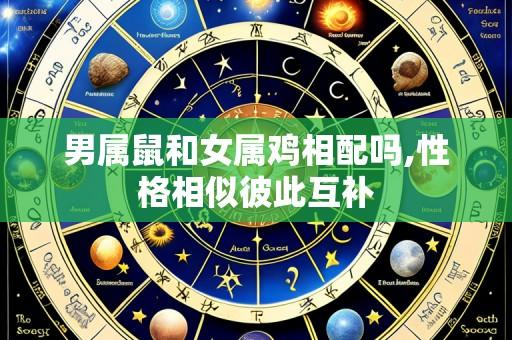 男属鼠和女属鸡相配吗,性格相似彼此互补