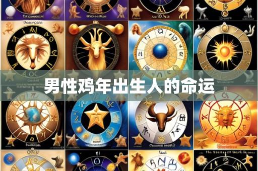 男性鸡年出生人的命运