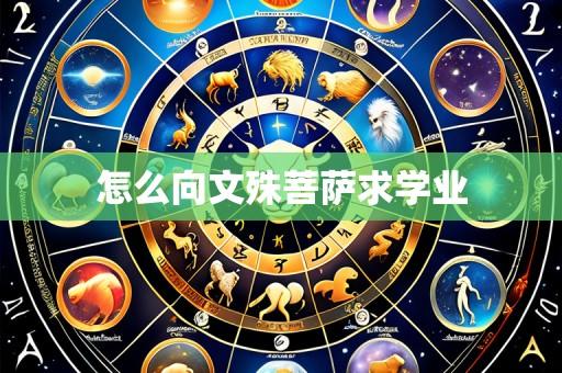 怎么向文殊菩萨求学业
