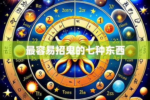 最容易招鬼的七种东西