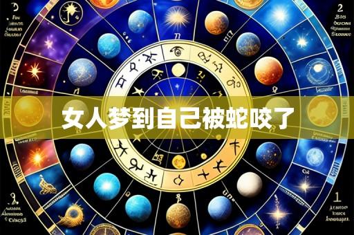 女人梦到自己被蛇咬了
