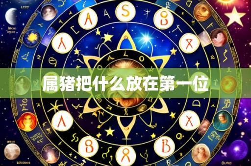 属猪把什么放在第一位