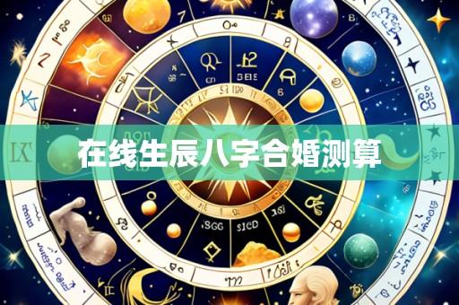 在线生辰八字合婚测算