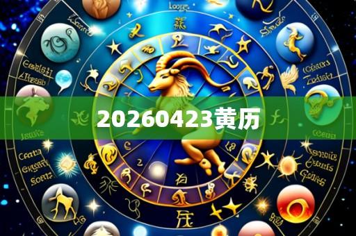 20260423黄历