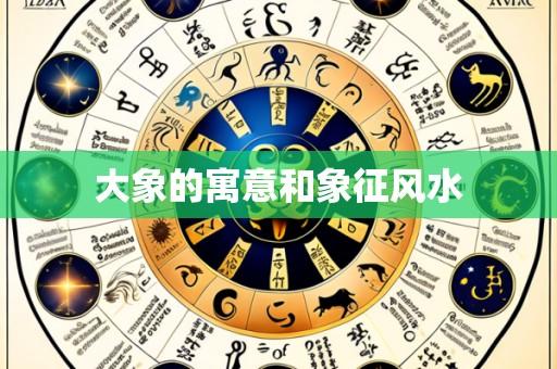 大象的寓意和象征风水
