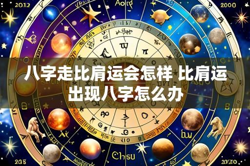 八字走比肩运会怎样 比肩运出现八字怎么办