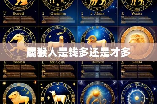 属猴人是钱多还是才多