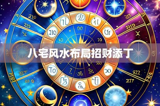 八宅风水布局招财添丁