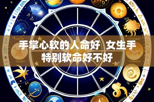 手掌心软的人命好  女生手特别软命好不好