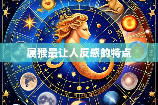 属猴最让人反感的特点