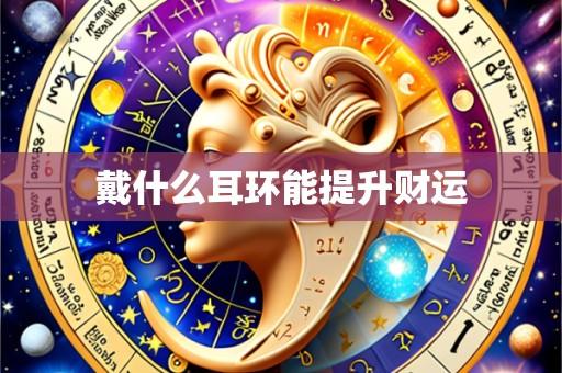 戴什么耳环能提升财运