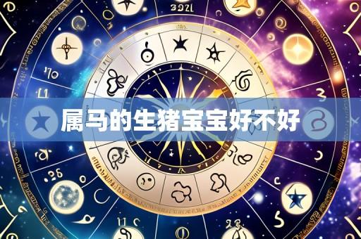 属马的生猪宝宝好不好