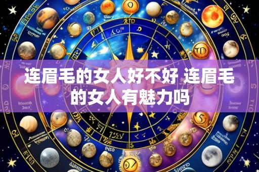 连眉毛的女人好不好 连眉毛的女人有魅力吗