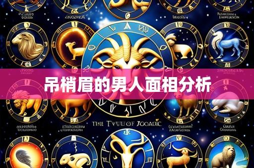 吊梢眉的男人面相分析