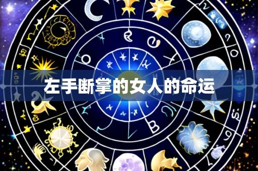 左手断掌的女人的命运